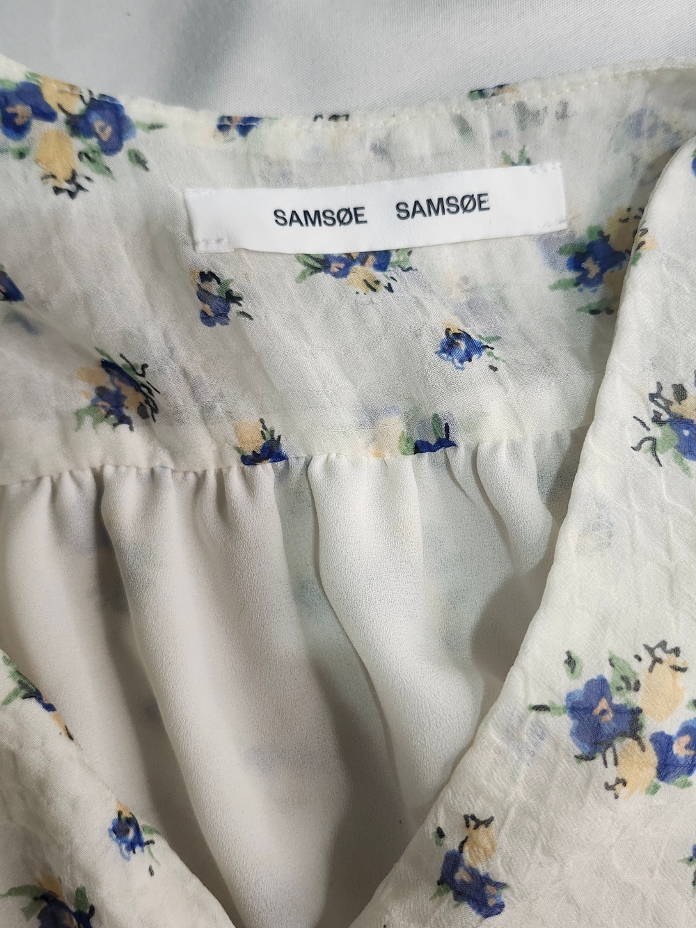 Samsoe Samsoe Jetta Ditsy Mini Dress - Picture 6 of 6